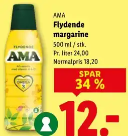Lidl AMA Flydende margarine tilbud