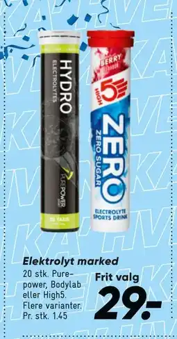 Bilka Elektrolyt marked tilbud