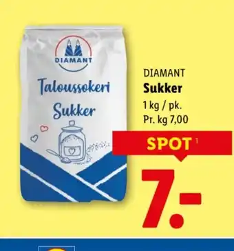 Lidl Diamant sukker tilbud