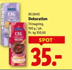 Lidl BELBAKE Dekoration tilbud