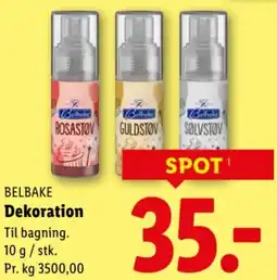 Lidl BELBAKE Dekoration tilbud