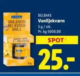 Lidl BELBAKE Vaniljekværn tilbud