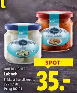 Lidl 1001 delights labneh tilbud