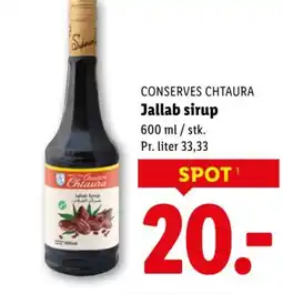 Lidl Conserves chtaura jallab sirup tilbud