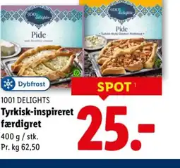 Lidl 1001 delights tyrkisk-inspireret færdigret tilbud