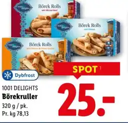 Lidl 1001 delights börekruller tilbud