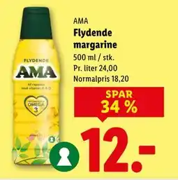 Lidl Flydende margarine tilbud