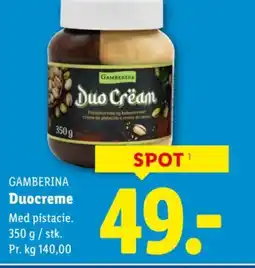 Lidl Gamberina duocreme tilbud