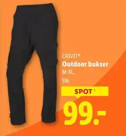 Lidl Outdoor bukser tilbud