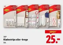 Lidl Klæbestrips eller -kroge tilbud