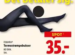 Lidl Termostrømpebukser tilbud