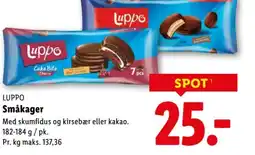 Lidl Luppo småkager tilbud