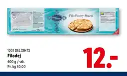 Lidl 1001 DELIGHTS Filodej tilbud