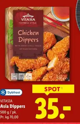 Lidl Vitasia asia dippers tilbud