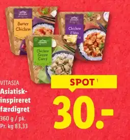 Lidl Vitasia asiatisk- inspireret færdigret tilbud