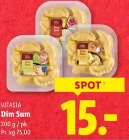 Lidl Vitasia dim sum tilbud