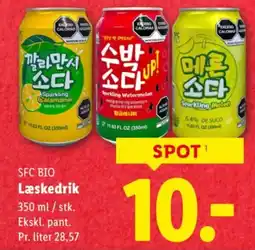 Lidl Sfc bio læskedrik tilbud