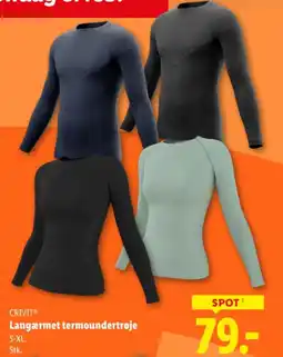 Lidl CRIVITⓇ Langærmet termoundertrøje tilbud