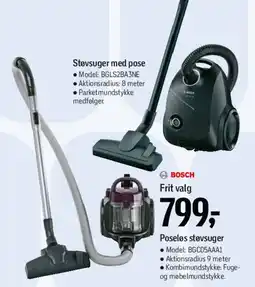 Føtex Udvalg af støvsugere tilbud