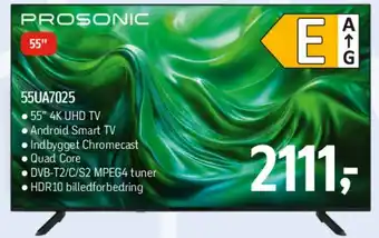 Føtex Prosonic 55 4K UHD TV tilbud