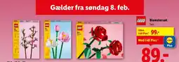 Lidl LEGO Blomstersæt tilbud
