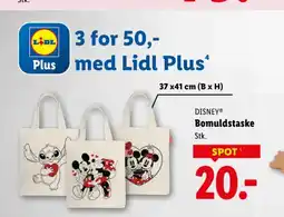 Lidl DISNEYⓇ Bomuldstaske tilbud