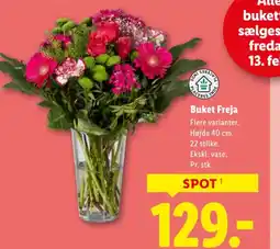 Lidl Buket Freja tilbud