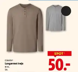 Lidl Esmara® langærmet trøje tilbud
