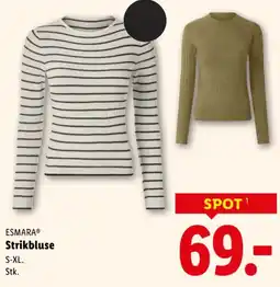 Lidl Esmara® strikbluse s-xl. stk. tilbud