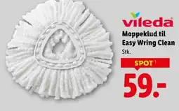 Lidl Vileda moppeklud til easy wring clean tilbud