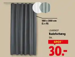 Lidl Livarnoⓡ badeforhæng tilbud