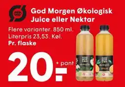 SPAR God Morgen Økologisk Juice eller Nektar tilbud
