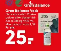 SPAR Grøn Balance Vask tilbud