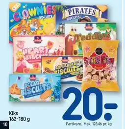 REMA 1000 Kiks 162-180 g tilbud