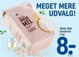 REMA 1000 REMA 1000 hvedemel 2 kg tilbud
