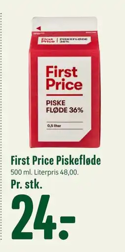 Min Købmand First Price Piskefløde tilbud