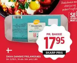 MENY DAVA DANSKE FRILANDSÆG tilbud