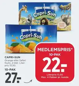 MENY CAPRI-SUN tilbud