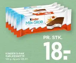 MENY KINDER 5-PAK MÆLKESNITTE tilbud