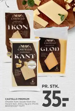 MENY CASTELLO PREMIUM tilbud