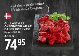 MENY GULLASCH AF OKSEINDERLÅR AF DANSK KØDKVÆG tilbud