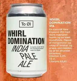 MENY WHIRL DOMINATION IPA tilbud