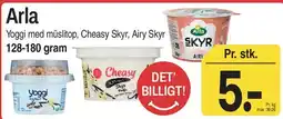 ABC Lavpris Arla Yoggi / Cheasy Skyr / Airy Skyr tilbud