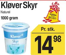 ABC Lavpris Kløver Skyr Naturel tilbud