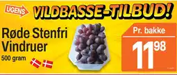 ABC Lavpris Røde Stenfri Vindruer tilbud