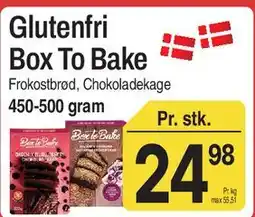 ABC Lavpris Glutenfri Box To Bake tilbud