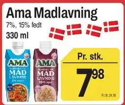 ABC Lavpris Ama Madlavning tilbud