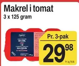 ABC Lavpris Makrel i tomat tilbud