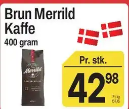 ABC Lavpris Brun Merrild Kaffe tilbud