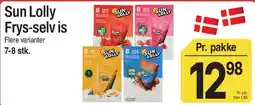 ABC Lavpris Sun Lolly Frys-selv is tilbud